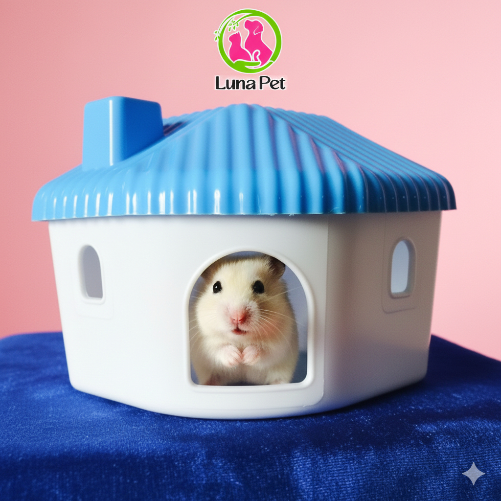 Nhà cho HAMSTER - Phụ kiện decor chuồng Hamster