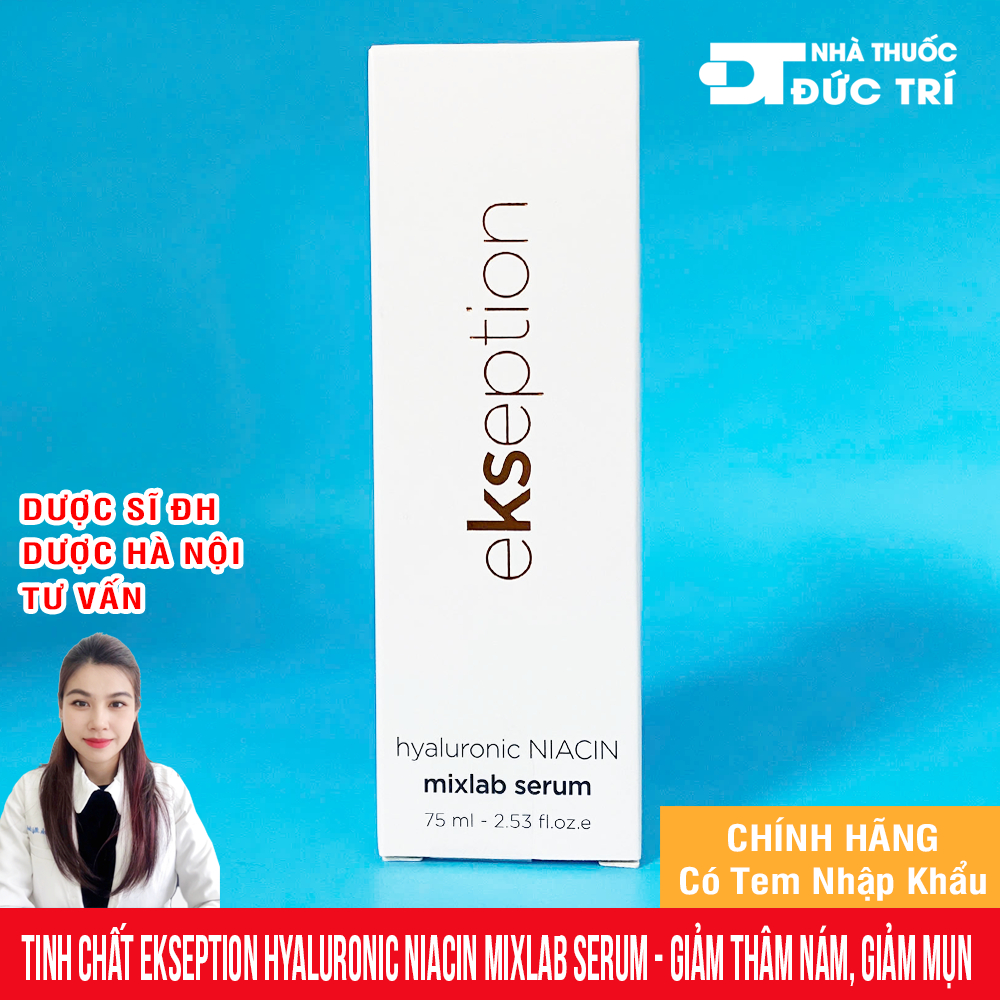 Tinh Chất Ekseption Hyaluronic NIACIN Mixlab Serum (HA + 5% B3) 75ml