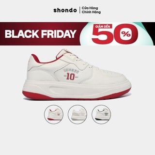  Giày Thể Thao Sneaker Nam Nữ Class 2 Thời Trang Logo Số 10 Shondo Nhiều Màu 