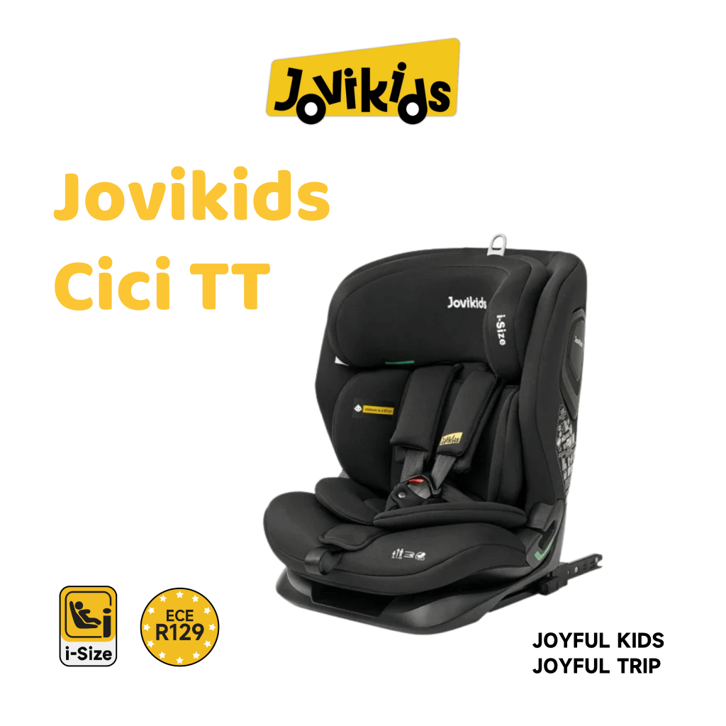Jovikids CICI TT - Ghế Ô Tô Cho Bé - R129/i-Size  + Isofix (cho bé cao 76 - 150 cm)