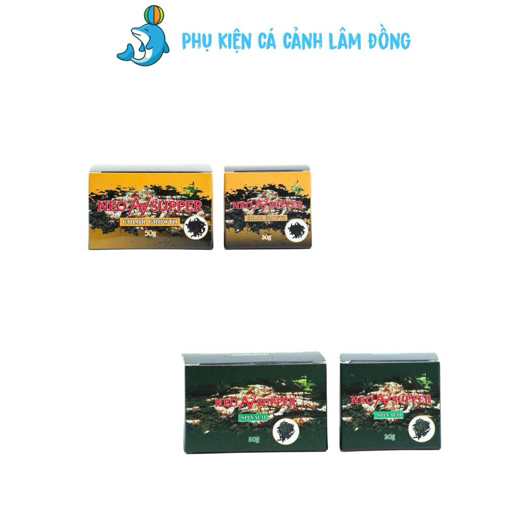 Thức Ăn Tép Cảnh Tăng Màu,Tăng Size Hỗ Trợ Mái Bầu Cho Tép Lạnh ,Tép Màu,Tép Sula Color Growth ,Spin