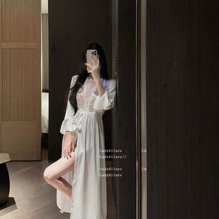 ÁO CHOÀNG NGỦ LỤA SATIN NỮ GỢI CẢM