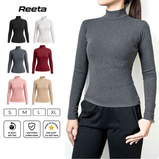  Áo thun giữ nhiệt cổ lọ dài tay nữ Reeta cổ leo ôm nhẹ tôn dáng,chất vải mềm mịn co giãn... A3213 A3212 
