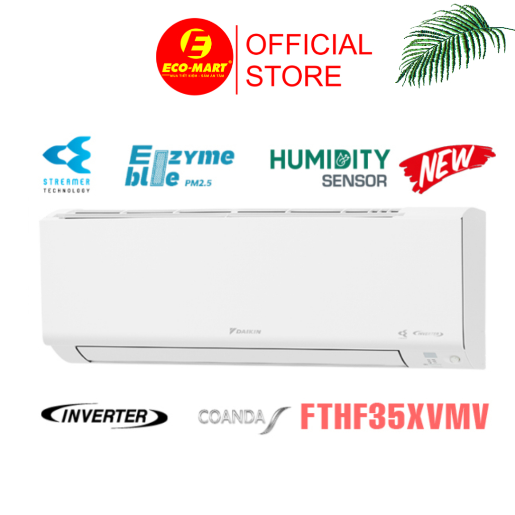FTHF35XVMV Điều hòa Daikin 2 chiều 12000BTU inverter FTHF35XVMV