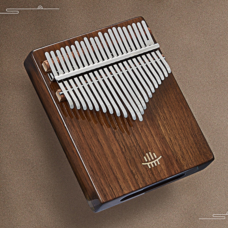 [Chính Hãng] Đàn Kalimba 21 Phím Hluru Cao Cấp – Gỗ Cẩm Lai