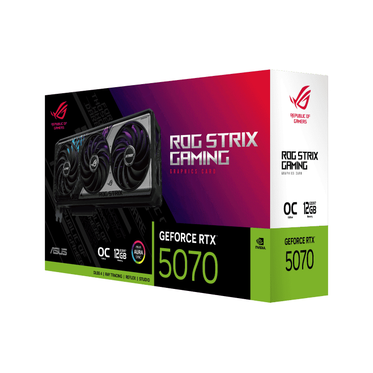 VGA ASUS ROG STRIX RTX5070 OC 12G (ROG-STRIX-RTX5070-O12G-GAMING)