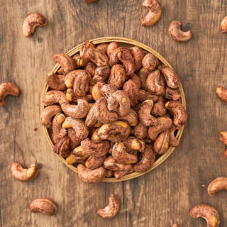 Hạt Điều Lụa Rang Muối – Ăn Vặt, Làm Sữa, Làm Bánh, Salted Skin Cashew, The Nuts Valley 