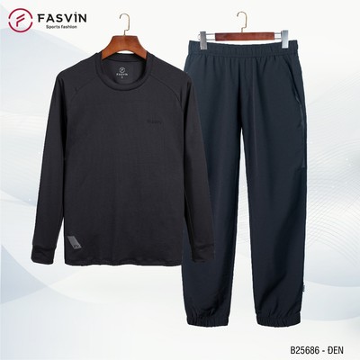 Bộ quần áo thể thao nam FASVIN CT22545.HN vải thể thao cao cấp hàng nhà máy chính hãng