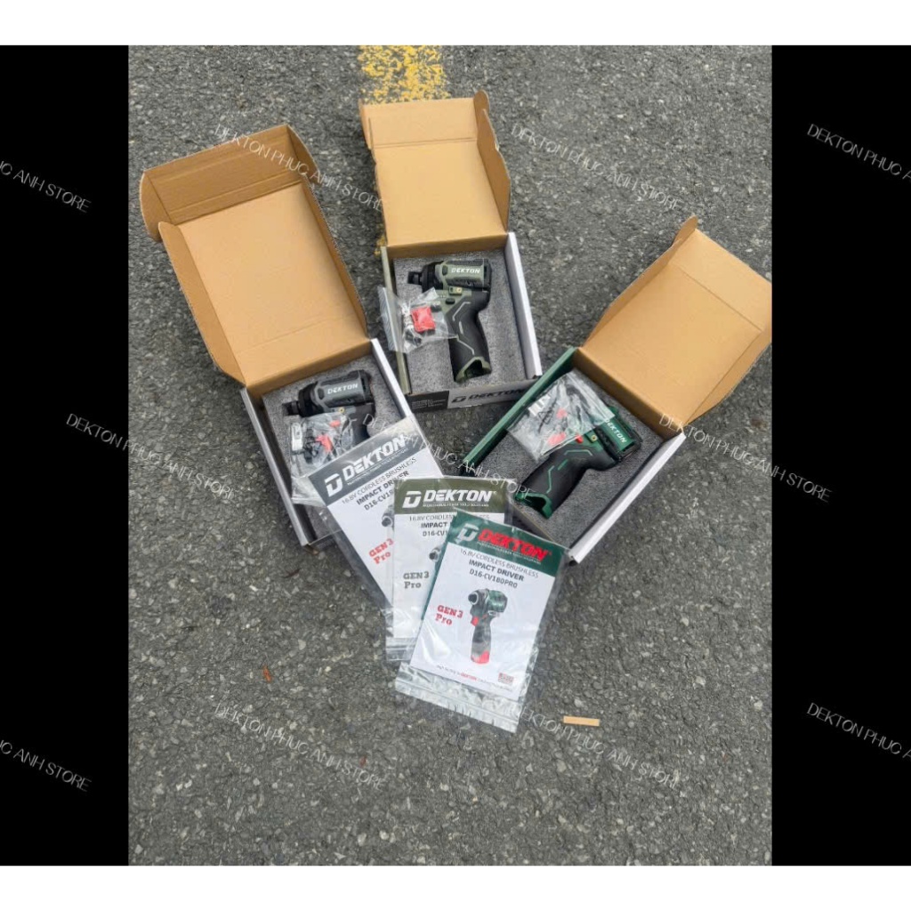 THÂN MÁY CHUYÊN VÍT 16.8V DEKTON D16-CV180PRO - BRUSHLESS / 180N.M / GEN PRO 3 - HÀNG CHÍNH HÃNG