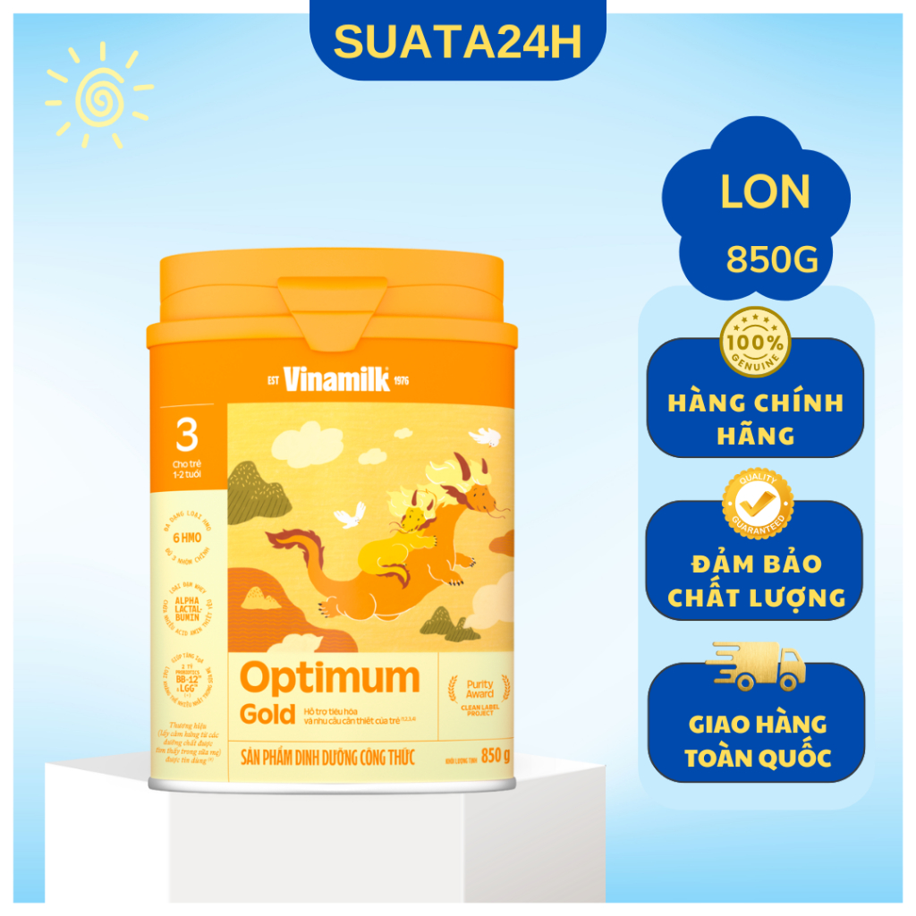 Sữa bột Optimum Gold 3 OPTI MIX 850g (Mới)