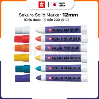   VIHAND  Bút đánh dấu công nghiệp chịu nhiệt độ cao Sakura Solid Marker High Temperature - Ngòi 12.0mm 
