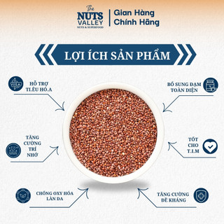 Hạt Diêm Mạch – Nguyên Chất, Giàu Protein, Eat Clean, Quinoa, The Nuts Valley 