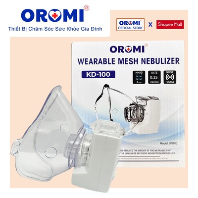 Máy Xông Khí Dung Công Nghệ Lưới Nano OROMI KD-100 - Máy có thể Đeo Mặt