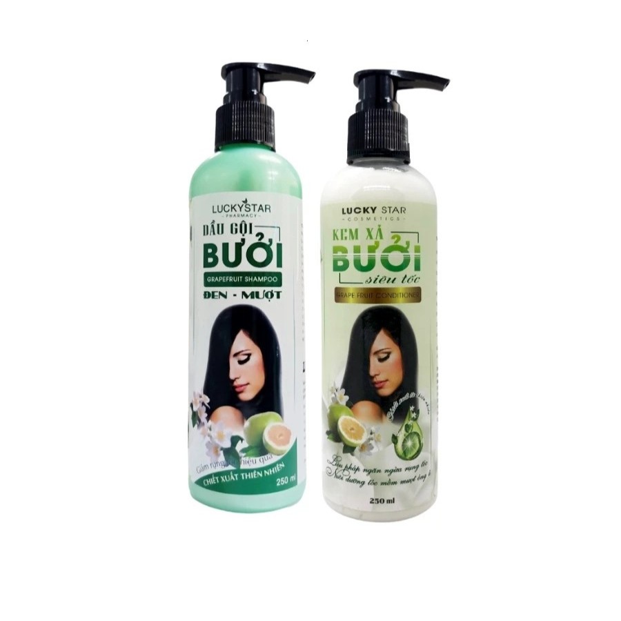 [Top Value] Dầu Gội & Kem Xả Bưởi