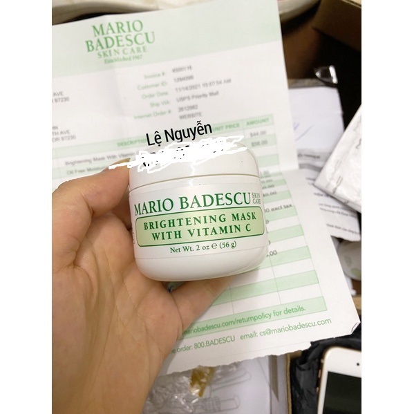 (bill usa) mặt nạ trắng da mario badescu