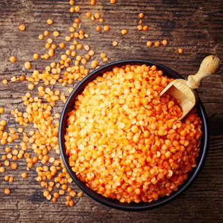 Đậu Lăng Đỏ – Nguyên Chất, Hạt Khô Ăn Healthy, Nấu Súp, Red Lentils, The Nuts Valley 