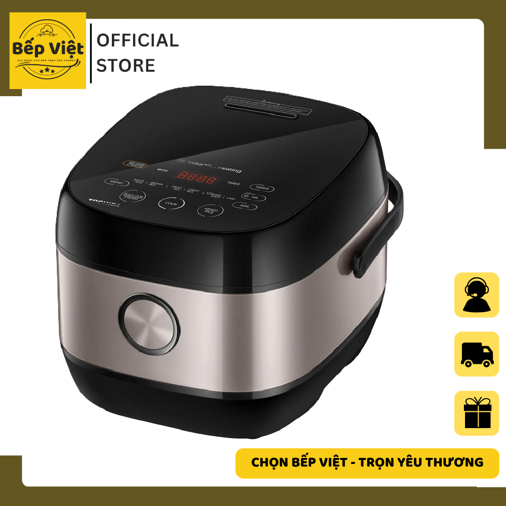 Nồi cơm điện Toshiba 1 Lít RC-10IX1PV - Công suất nấu 1000W - Chương trình nấu đa dạng - Bảo hành 12