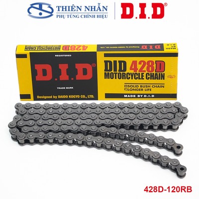 Sên DID 428D-120RB xe Exciter 135, Future 125 Fi/Neo/Led, Wave RS/RSX/S100/S110/alpha mới/Dream 2016 (JP Thailand)