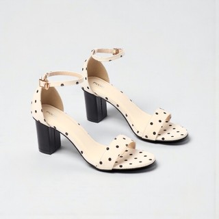 Giày Sandal Nữ Cao Gót 7cm Đế Vuông Pixie X848