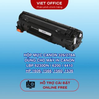 Hộp Mực 78A siêu đậm nét Canon 326/278A - Dùng cho máy in laser CANON LBP 6230DN / 6200 / 4410