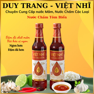 Combo 2 Chai Nước Mắm Cốt Nhĩ  Việt Nhĩ 45%  500ml/Chai Đậm Đà Tinh Hoa Cá Cơm Nấu Chấm Đều Ngon - Chai Nhựa