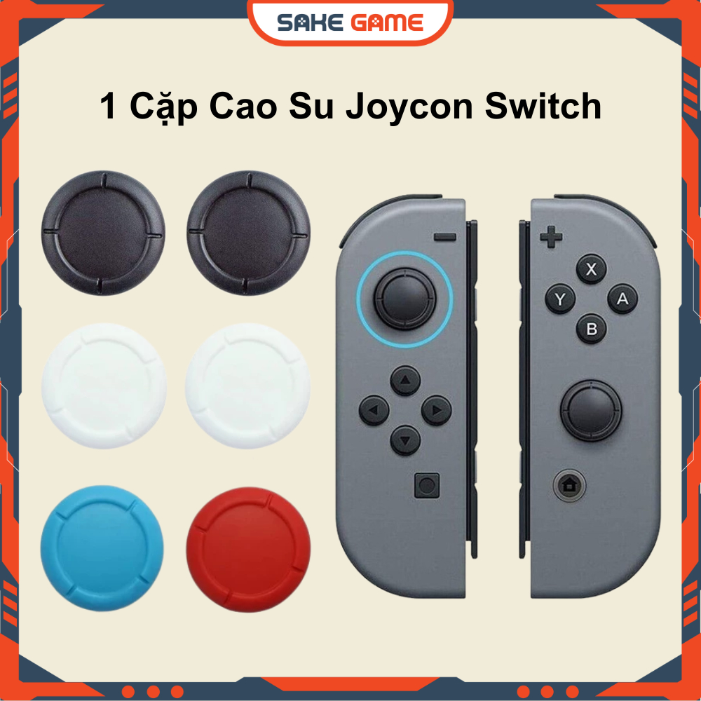 Cao Su Cần Analog Nintendo Switch Nắp Cao Su Analog Joycon Switch Cao Su JoyCon Nintendo Switch Nắp 