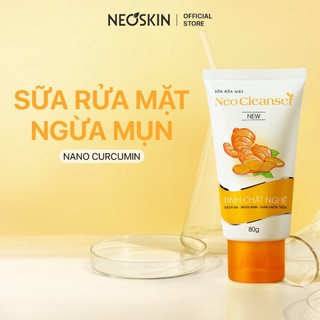  Sữa Rửa Mặt Nghệ Ngừa Mụn NEOCLEANSER Dành Cho Da Dầu Mụn Giúp Giảm Dầu Sạch Da Và Làm Mờ Vết Thâm 86gr  Tuýp  