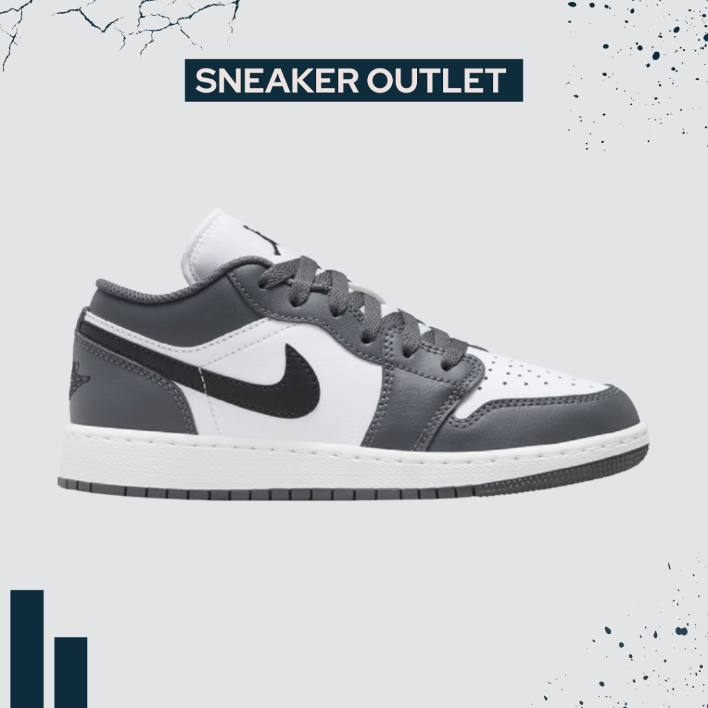 [ Chính Hãng ] Giày JD1 Low Iron Grey Phối Đồ Cực Đẹp Full Size.