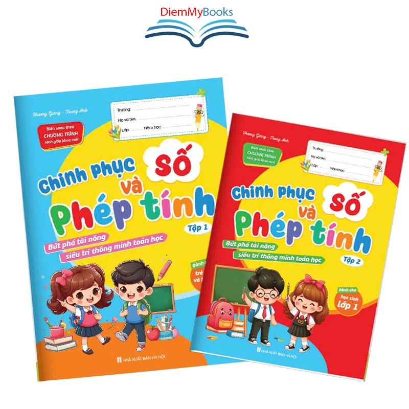 Sách - Chinh phục số và phép tính - Bứt phá tài năng toán học - Dành cho trẻ tiền tiểu học và học si