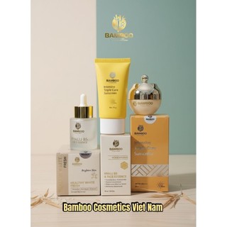  🔹️Combo🔹️kem face serum b5 kem chống nắng Bamboo | Dưỡng Trắng - Trẻ hóa -  Bảo vệ Da 