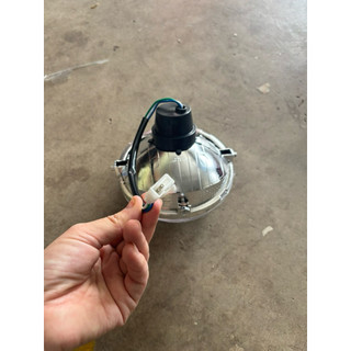 đèn pha xe điện vespa ( loại vẫn lắp pha đèn sợi đốt)