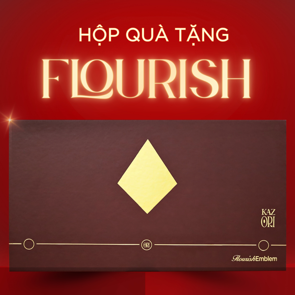 Set Quà Hạt Điều KAZ, Hộp Quà Tặng Thịnh Vượng Flourish