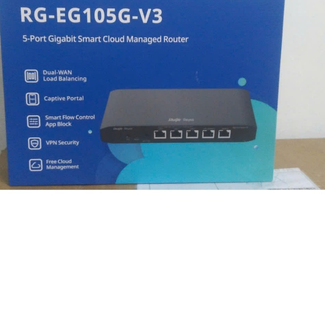 Cân bằng tải gateway thông minh 100 user, Ruijie RG-EG105G V2 V3 105G 105GW (chính hãng)