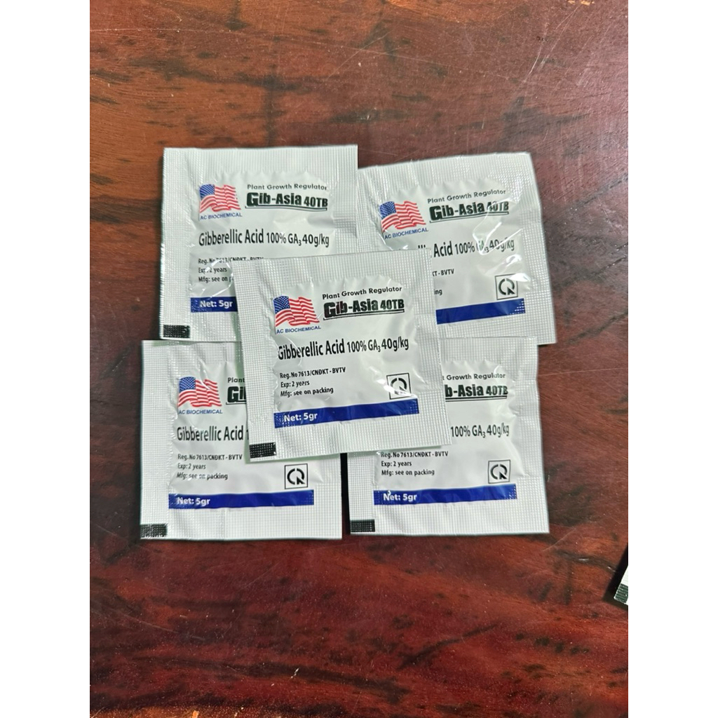 Viên Sủi GA3 Mỹ Kích Thích Sinh Trưởng Cho Cây Trồng, lớn trái nhanh đi đọt nhanh