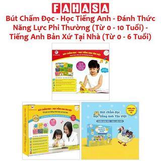  Bút Chấm Đọc - Học Tiếng Anh - Đánh Thức Năng Lực Phi Thường  Từ 0 - 10 Tuổi  - Tiếng Anh Bản Xứ Tại Nhà  Từ 0 - 6 Tuổi  