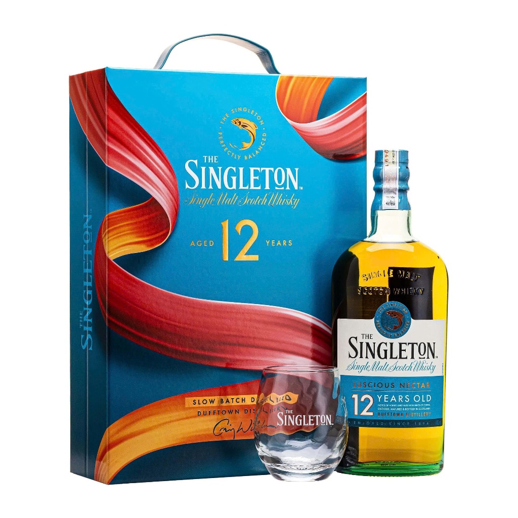 [RƯỢU NGOẠI - WHISKY] Rượu Singleton 12 năm - Hộp quà Tết 2026