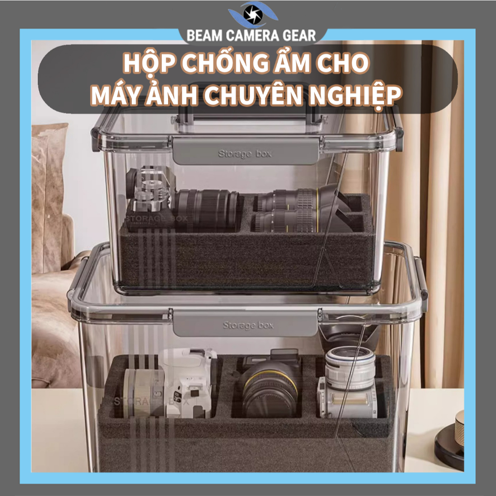 Combo hộp chống ẩm máy ảnh chuyên dụng 6 trong 1