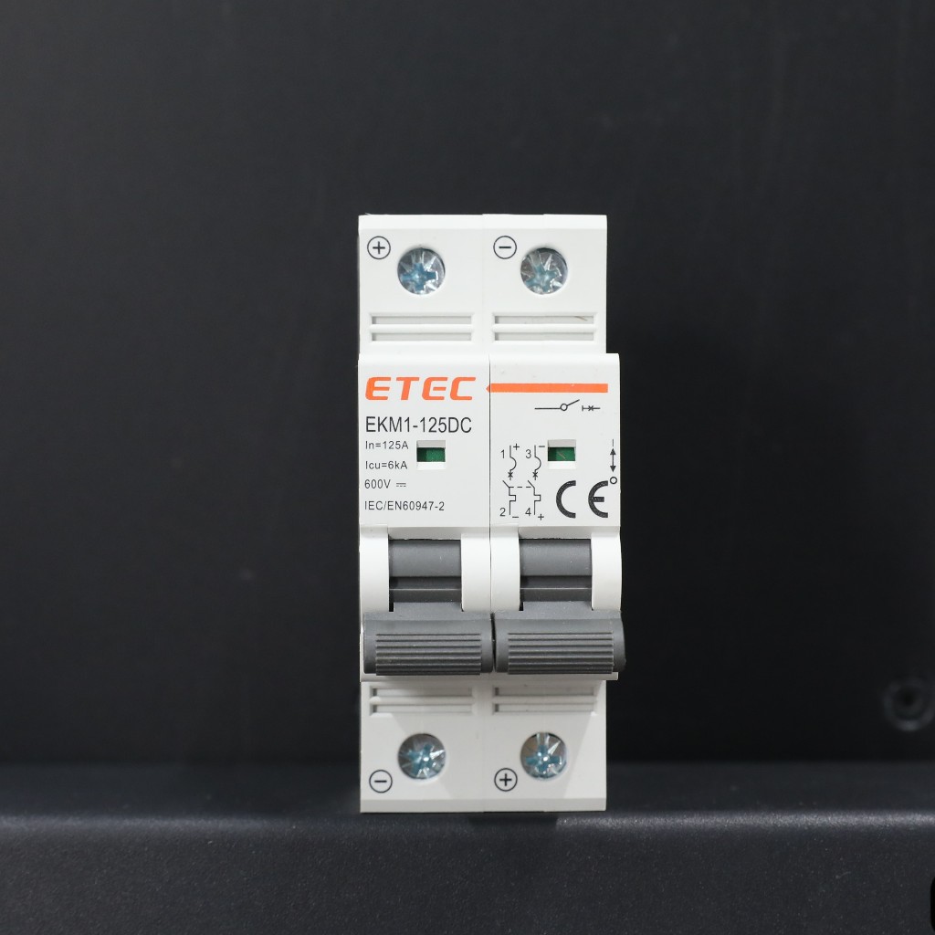 Aptomat ETEC DC MCB EKM1-125DC-2125