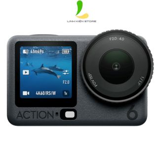  DJI Osmo Action 6 - Camera Hành Trình Quay 4K 120fps Chống Rung RockSteady 3.0+ Chống Nước 20m 