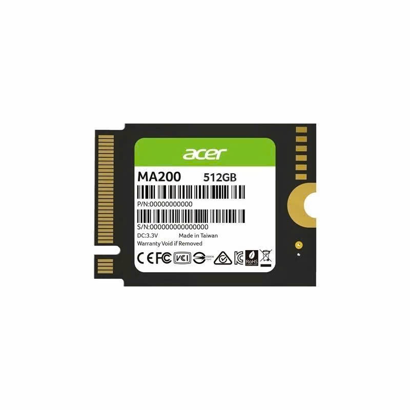 Ổ Cứng SSD Acer MA200 512GB / 1TB M2 2230 PCIe NVMe Gen 4×4 - Bảo Hành 36 Tháng | BigBuy360 - bigbuy360.vn