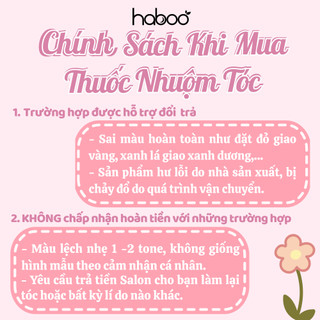 Thuốc Nhuộm Tóc Nâu Mocha, Nâu Socola, Nâu Caramel, Nâu Coffee HABOO - Nhuộm Tại Nhà, Không Tẩy trend
