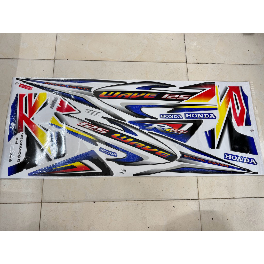 Tem wave 125R 2005 hàng tháilan 1:1 tem in 3 lớp