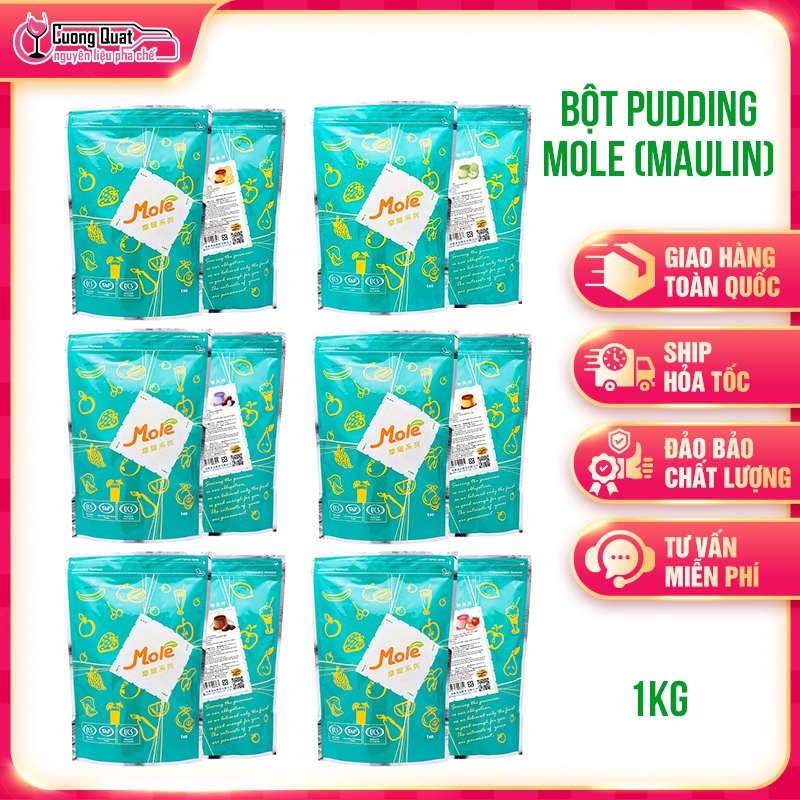 Pudding Đài Loan Maulin (Đủ Mùi) Gói 1KG