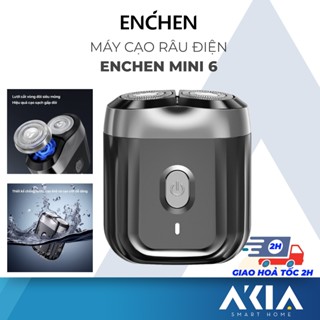 Máy cạo râu Enchen Mini 6 lưỡi dao kép mỏng, chống nước IPX7, pin sạc - BH 12 tháng