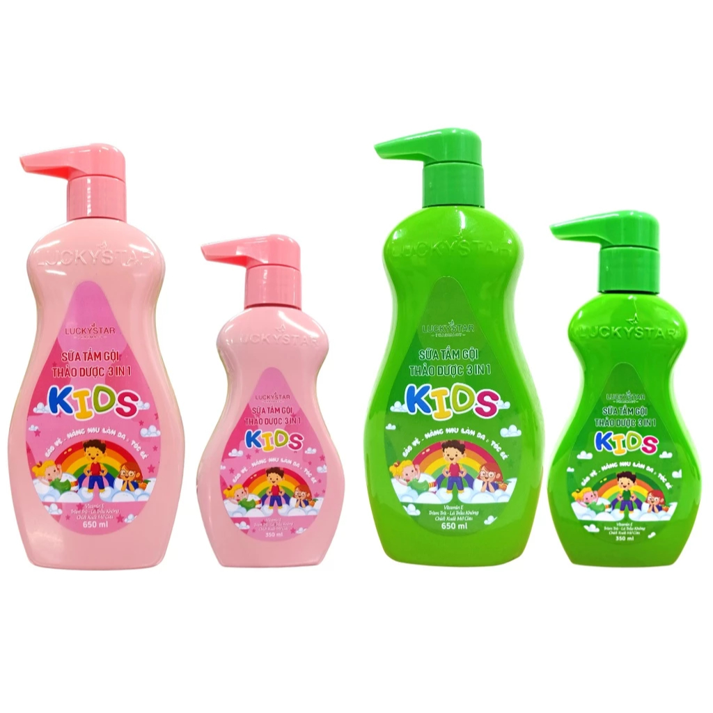 Sữa Tắm Gội Kids 3IN1 Lucky Star - 350/650ml
