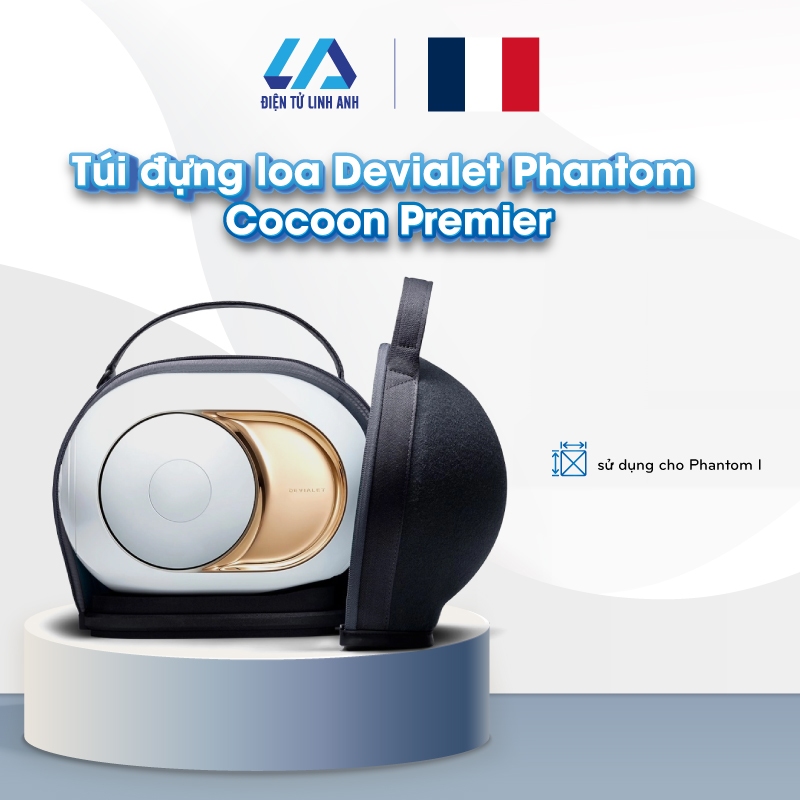 Túi đựng loa Devialet Phantom Cocoon Premier - Hàng Chính Hãng, Linh Anh Audio