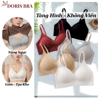  LOẠI 1  Áo lót nữ KHÔNG LỘ VIỀN DORIS AL327 áo ngực su thoáng khí không gọng nâng ngực chống xệ 