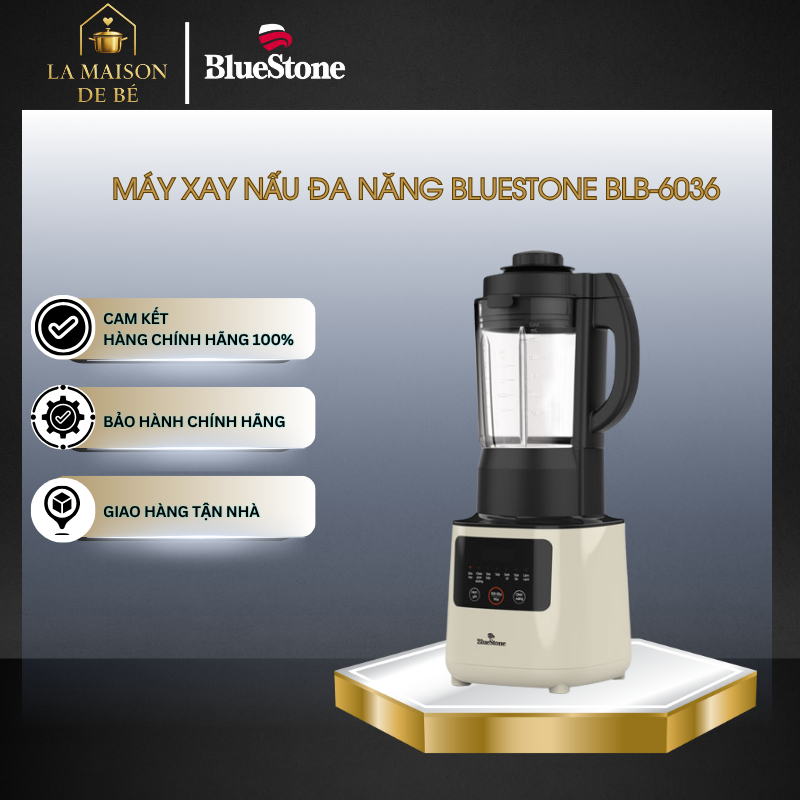 Máy Xay Nấu Đa Năng BlueStone BLB-6036 – 11 Chương Trình Cài Sẵn – 9 Mức Công Suất Nhiệt – LMS