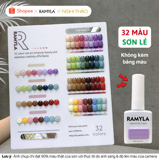  Sơn gel lẻ màu RAMYLA Nghi Thảo Nails 