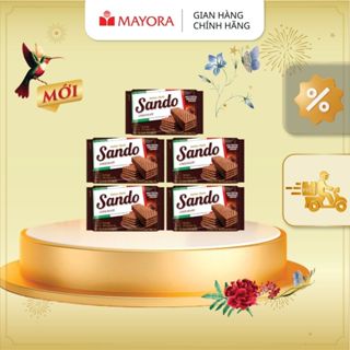  COMBO 5 GÓI BÁNH XỐP WAFELLO CHOCOLATE 48G 